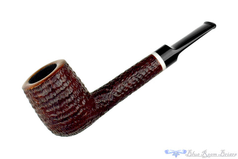 H Pipes by Aiden Hesslewood Freehand Bent Sandblast Apple with Boxwood