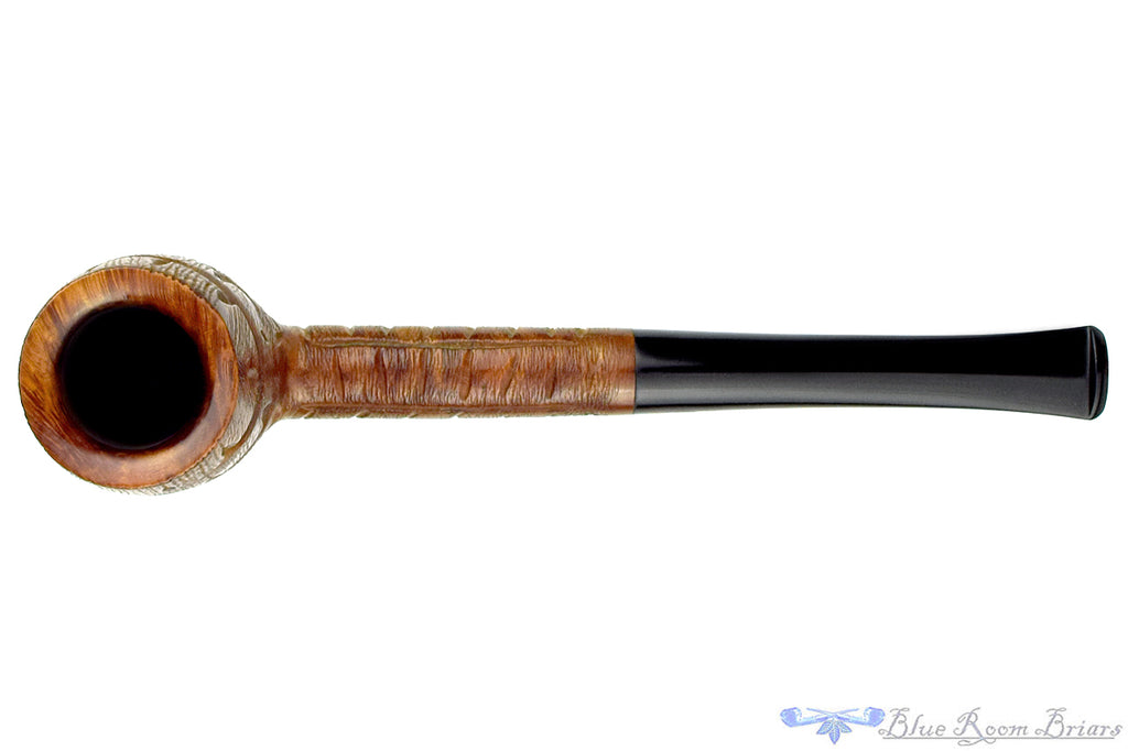 Blue Room Briars is proud to present this GBD Tahiti 133 (Pre-Cadogan) Carved Billiard Sitter Estate Pipe