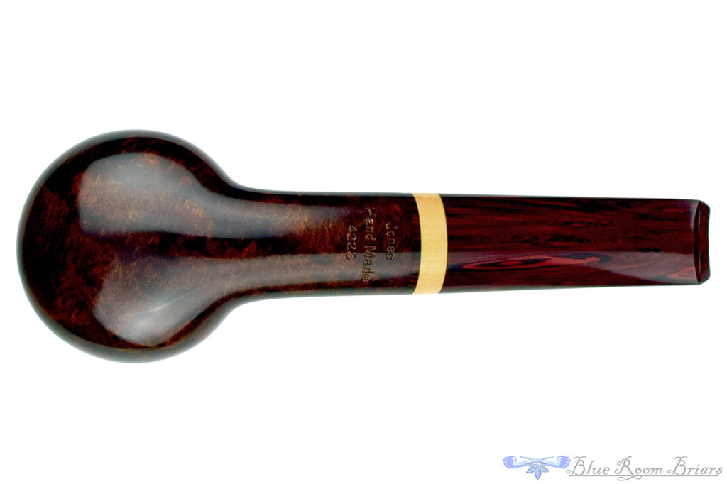 Jesse Jones Pipe 4223 Oval Author with Boxwood and Brindle