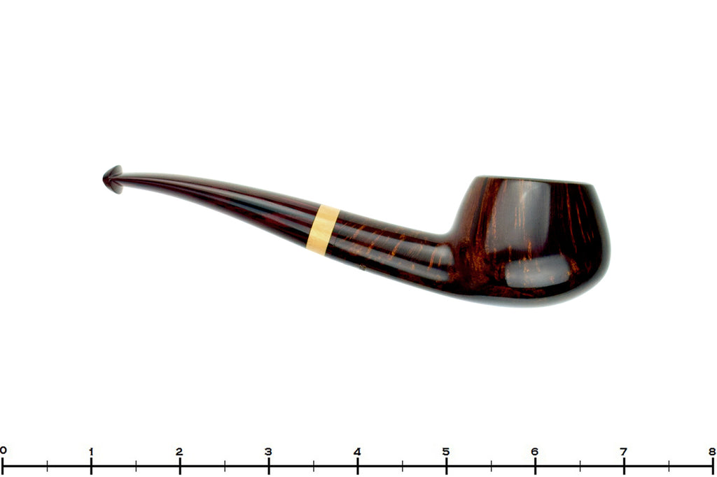 Jesse Jones Pipe 4223 Oval Author with Boxwood and Brindle