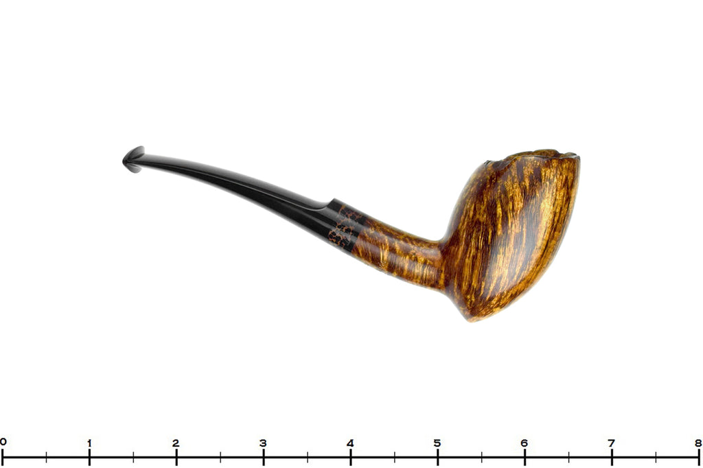 Blue Room Briars is proud to present this Jesse Jones Pipe 2326 Bent Acorn with Black Palm and Plateau