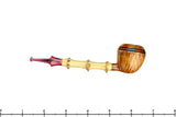 Blue Room Briars is proud to present this Ian Nicol Pipe Bamboo Shank Rhodesian