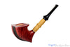 Blue Room Briars is proud to present this Alexa Pipe 1/4 Bent Freehand with Faux Bamboo