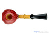 Blue Room Briars is proud to present this Alexa Pipe 1/4 Bent Freehand with Faux Bamboo