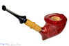 Blue Room Briars is proud to present this Alexa Pipe 1/4 Bent Freehand with Faux Bamboo