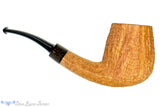 Blue Room Briars is proud to present this Jesse Jones Pipe Tan Blast 1/4 Bent Egg with Palm Wood