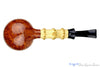 Blue Room Briars is proud to present this Jesse Jones Pipe Large Bamboo Acorn with Plateau