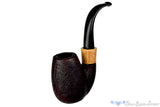 Blue Room Briars is proud to present this Thomas James Pipe Large Sandblast Oom Paul Sitter with French Boxwood