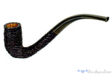 Blue Room Briars is proud to present this Max Capps Pipe Bent Bore Ring Blast Billiard with Brindle