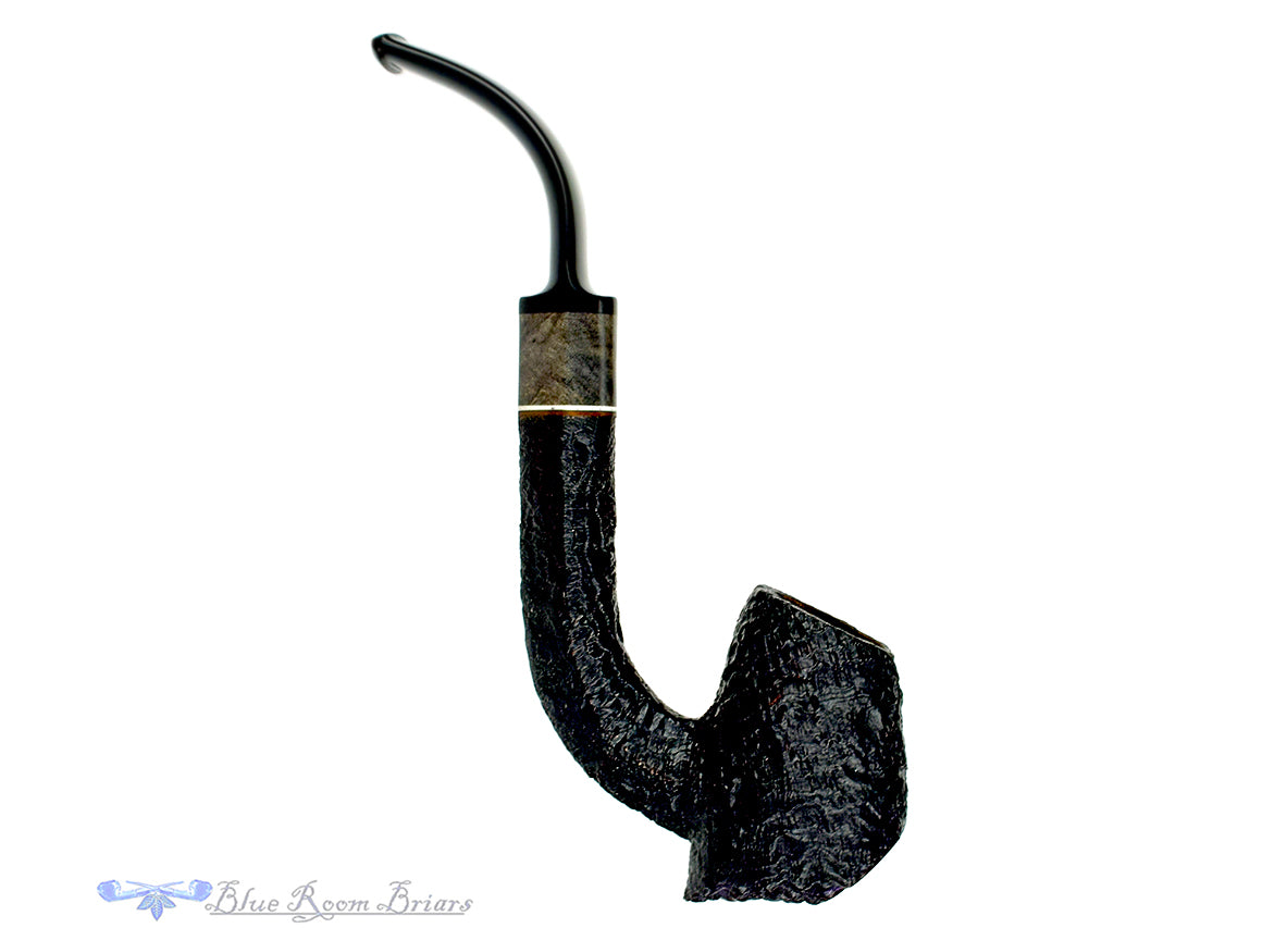 Max Capps Pipe Bent Bore Ring Blast Sitter with Plateau and Vintage Re ...