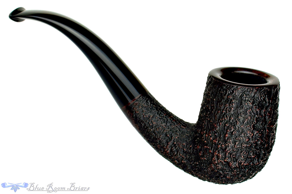 Blue Room Briars is proud to present this Jesse Jones Pipe 1/2 Bent Antique Blast Billiard