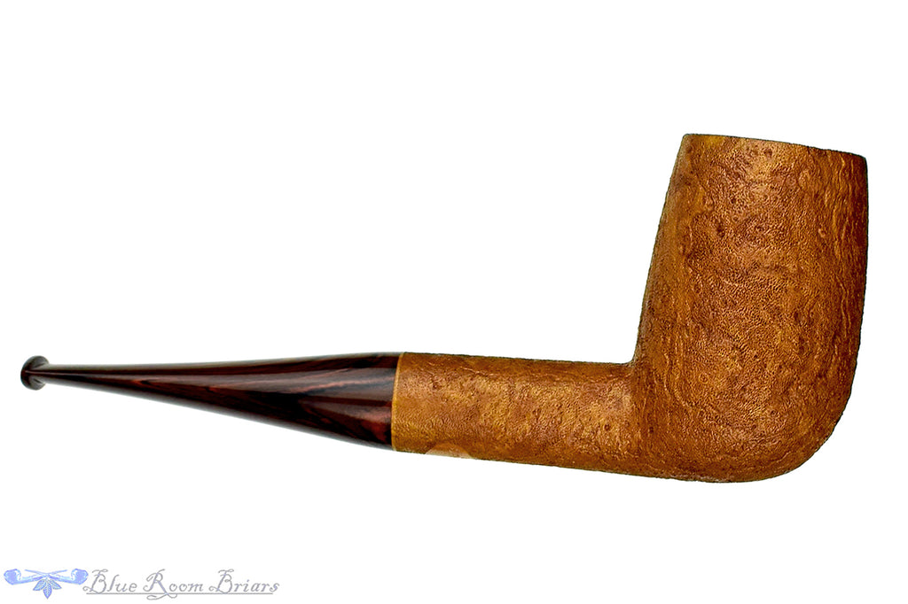 Blue Room Briars is proud to present this Thomas James Pipe Extra Large Tan Blast Billiard with Cumberland