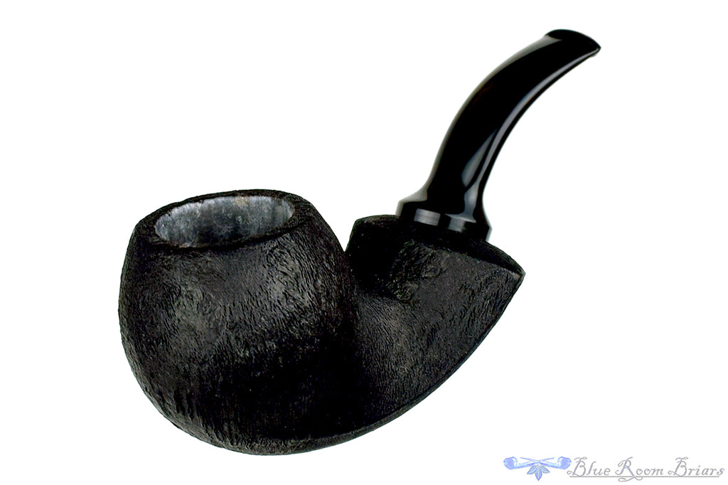 Blue Room Briars is proud to present this Benjamin Westerheide Pipe 1/2 Bent Reverse Calabash with Teardrop Shank