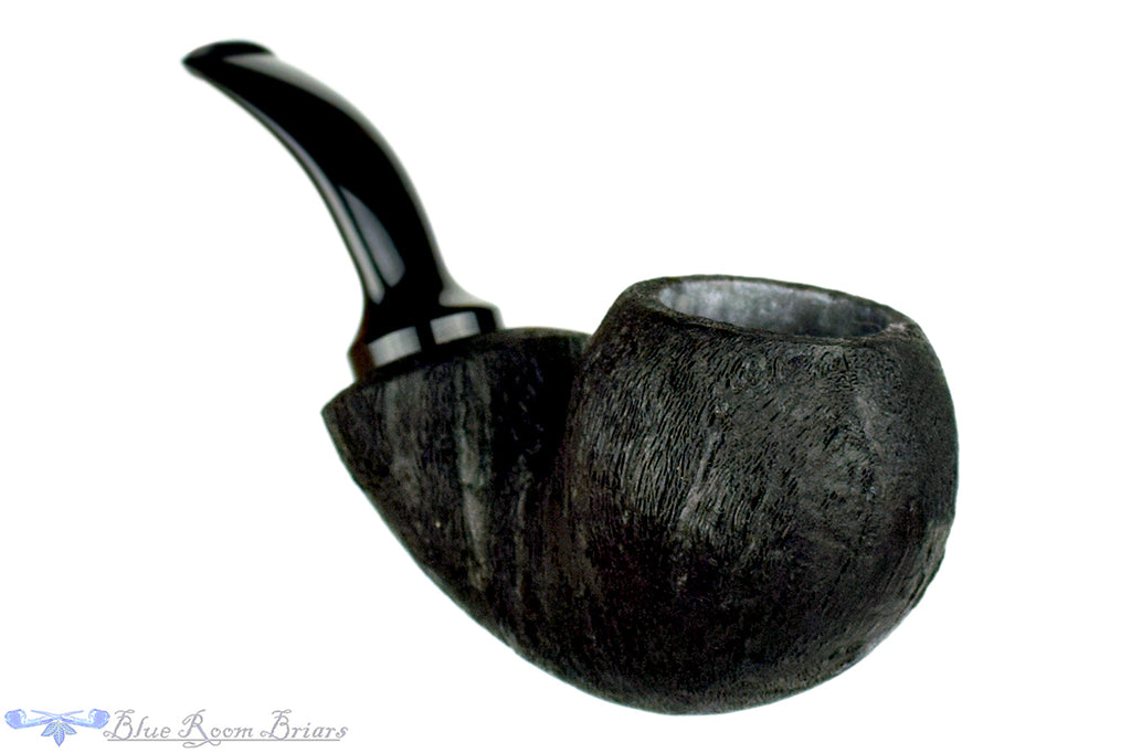 Blue Room Briars is proud to present this Benjamin Westerheide Pipe 1/2 Bent Reverse Calabash with Teardrop Shank