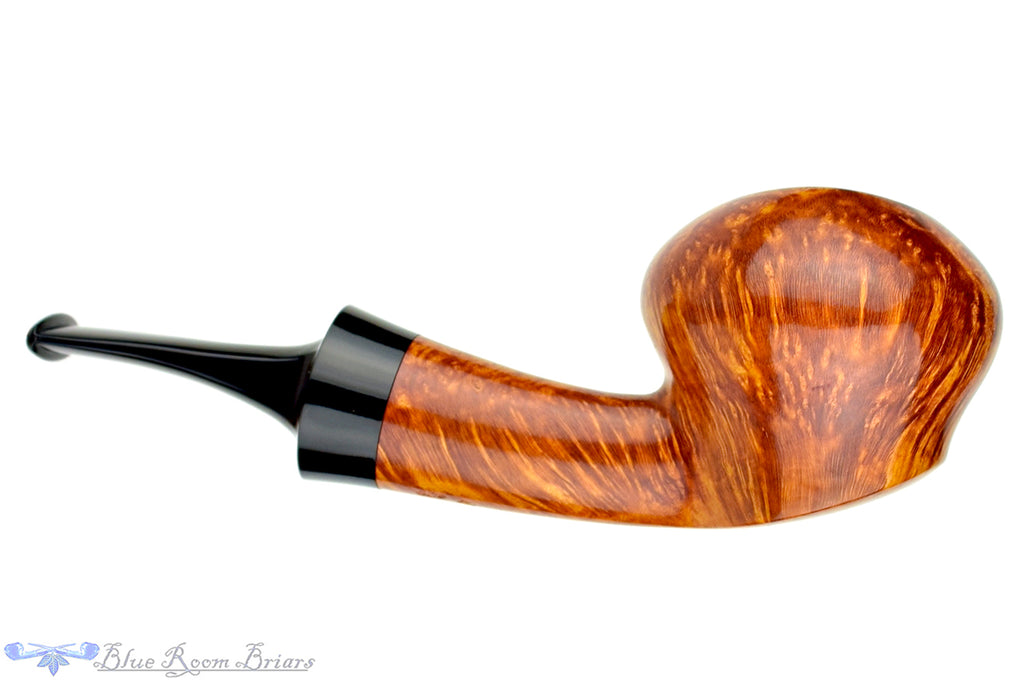 Blue Room Briars is proud to present this Nate King Pipe 409 Smooth Mushroom Sitter