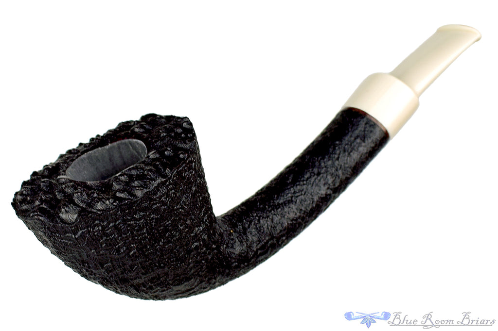 Blue Room Briars is proud to present this Bill Shalosky Pipe 358 Black Blast Dublin with Plateau