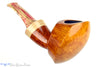 Blue Room Briars is proud to present this Nate King Pipe 380 Smooth Elephant's Foot with Ebonite