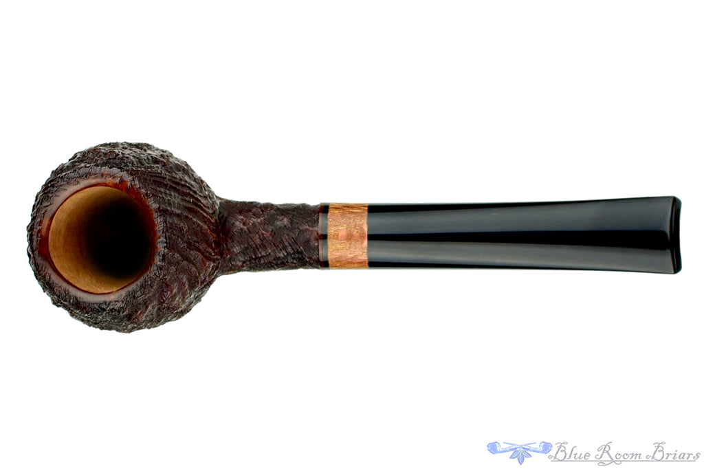Jesse Jones Pipe Deshong Set 1 of 4 Sandblast Apple with Macadamia Wood