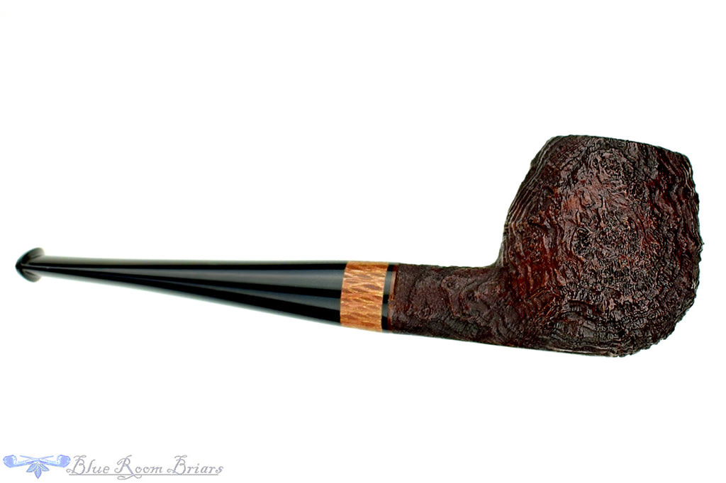 Jesse Jones Pipe Deshong Set 1 of 4 Sandblast Apple with Macadamia Wood
