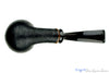 Blue Room Briars is proud to present this Steve Morrisette Pipe Black Labrador Finish Egg with Tulip Wood
