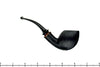 Blue Room Briars is proud to present this Steve Morrisette Pipe Black Labrador Finish Egg with Tulip Wood