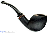 Blue Room Briars is proud to present this Steve Morrisette Pipe Black Labrador Finish Egg with Tulip Wood