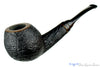 Blue Room Briars is proud to present this Steve Morrisette Pipe Black Blast Bent Egg with Buffalo Horn