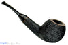 Blue Room Briars is proud to present this Steve Morrisette Pipe Black Blast Bent Egg with Buffalo Horn