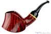 Blue Room Briars is proud to present this David S. Huber Pipe 1/2 Bent Volcano with Box Elder Ring