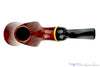 Blue Room Briars is proud to present this David S. Huber Pipe 1/2 Bent Volcano with Box Elder Ring