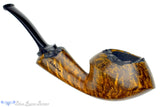 Blue Room Briars is proud to present this Sabina Santos Pipe Reverse Calabash Rhodesian with Plateau
