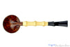 Blue Room Briars is proud to present this Sabina Santos Pipe 1/8 Bent Bamboo Rhodesian