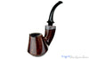 Blue Room Briars is proud to present this Marinko Neralić Pipe Full Bent Volcano with Fordite