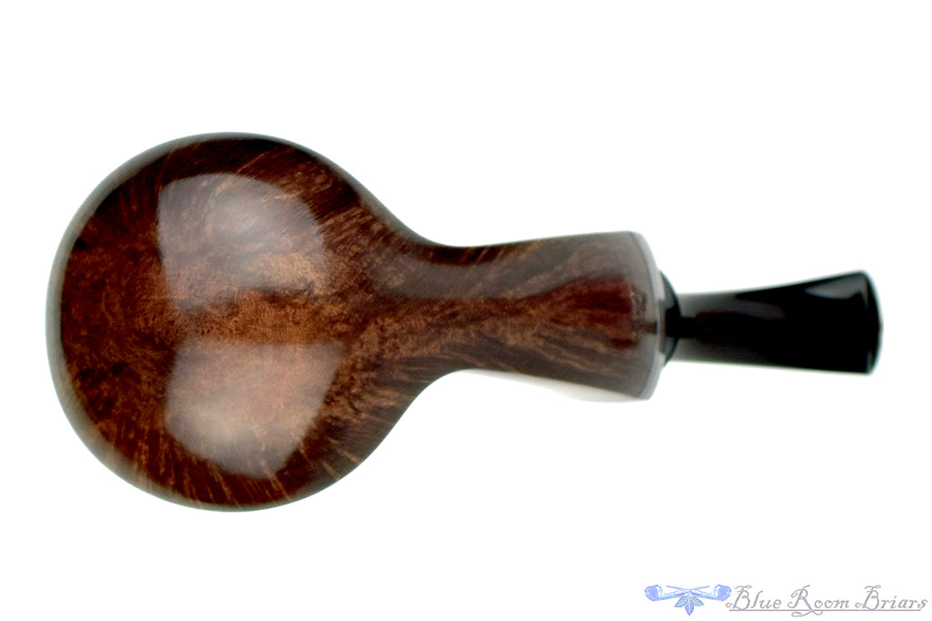 Blue Room Briars is proud to present this Marinko Neralić Pipe Full Bent Volcano with Fordite