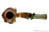 Blue Room Briars is proud to present this Marinko Neralić Pipe 1/4 Bent Asymmetric Blowfish Sitter with Plateau