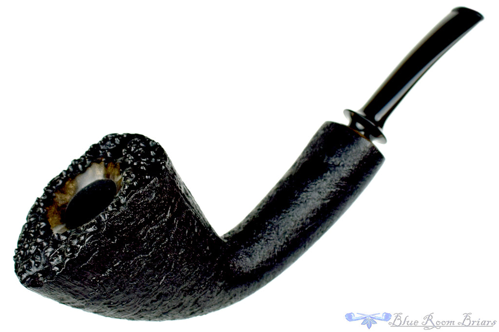 Blue Room Briars is proud to present this Thomas James Pipe Very Large Black Blast Danish Dublin with Plateau