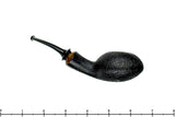 Blue Room Briars is proud to present this Thomas James Pipe Black Blast Squat Tomato with Teardrop Shank