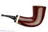 Blue Room Briars is proud to present this Thomas James Pipe Fat Smooth Dublin with Moose Antler