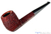 Blue Room Briars is proud to present this Jesse Jones Pipe Sandblast Naval Billiard with Dark Gray Brindle
