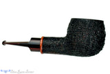 Blue Room Briars is proud to present this Jesse Jones Pipe Large Black Blast Pot with Bloodwood Ring and Brindle