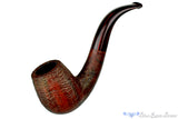 Blue Room Briars is proud to present this Michail Kyriazanos Pipe 1/2 Bent Ring Blast Billiard with Cumberland