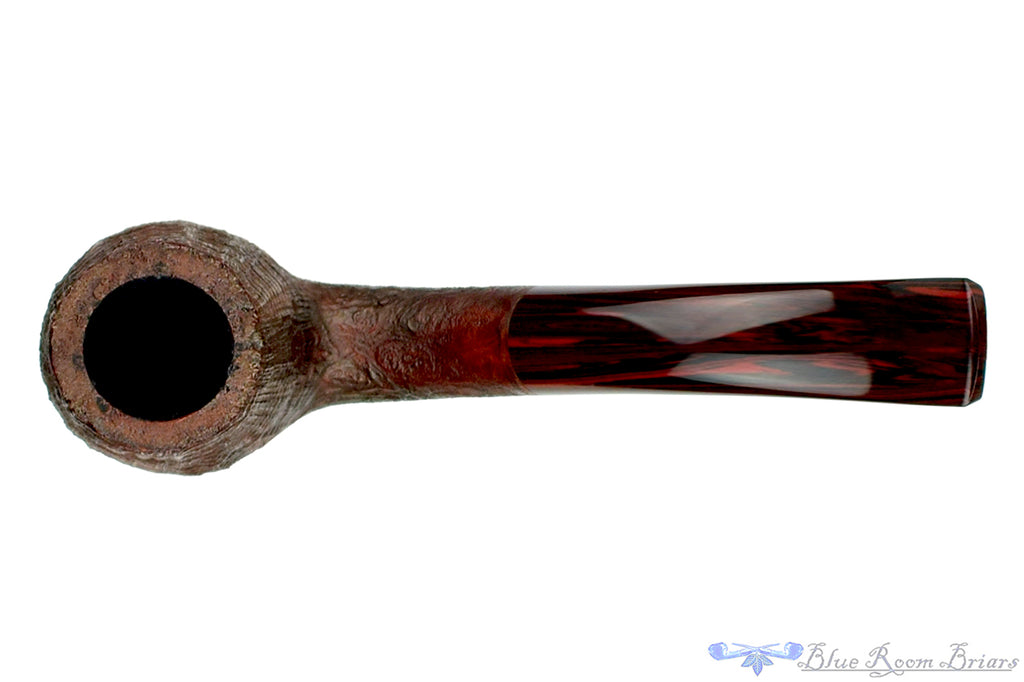 Blue Room Briars is proud to present this Michail Kyriazanos Pipe 1/2 Bent Ring Blast Billiard with Cumberland