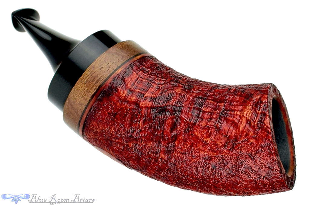 Blue Room Briars is proud to present this Dirk Heinemann Pipe Red Blast Tuban with Mahogany