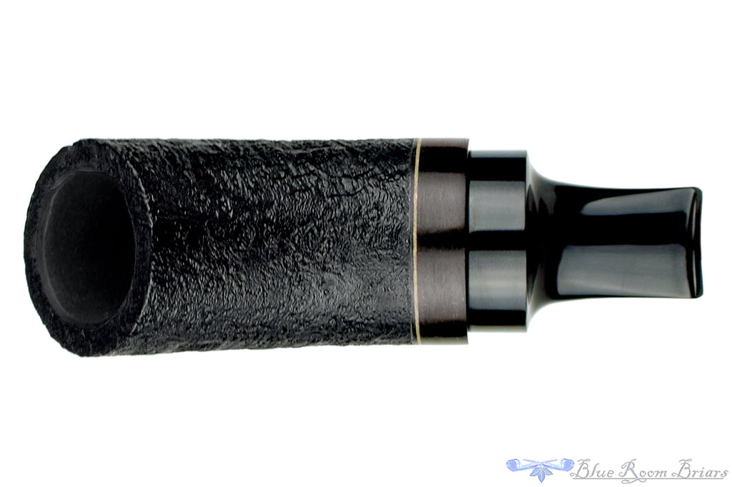 Dirk Heinemann Pipe Black Blast Tuban with Ebony