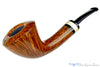 Blue Room Briars is proud to present this Charl Goussard Pipe Oval Shank Dublin with Warthog Tusk