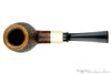 Blue Room Briars is proud to present this Charl Goussard Pipe Sandblast Danish Billiard with Faux Ivory