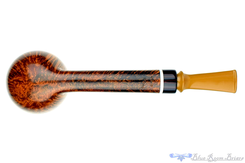 Blue Room Briars is proud to present this Tom Richard Pipe Long Shanked Dublin with Plateau