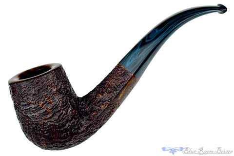 Jesse Jones Pipe Large Black Blast Pot with Bloodwood Ring and Brindle