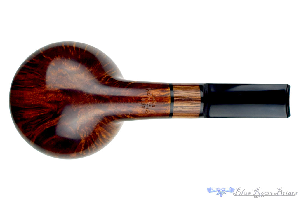 Blue Room Briars is proud to present this Jesse Jones Pipe Extra Large Rhodesian with Honduran Rosewood