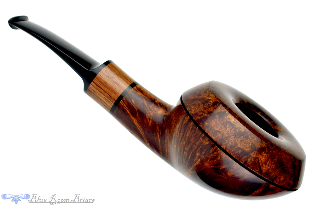 Blue Room Briars is proud to present this Jesse Jones Pipe Extra Large Rhodesian with Honduran Rosewood